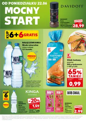 Kaufland - gazetka promocyjna Mocny Start od poniedziałku 22.06 do środy 24.06 - strona 3