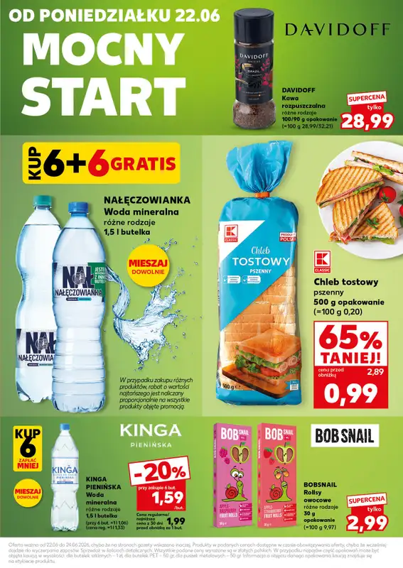 Kaufland - gazetka promocyjna Mocny Start od poniedziałku 22.06 do środy 24.06 - strona 3