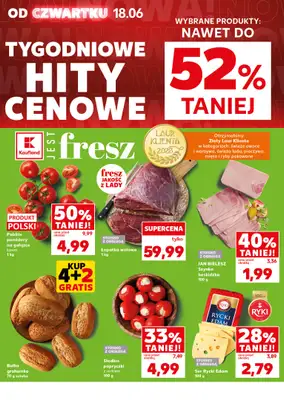 Kaufland - gazetka promocyjna Mocny Start od poniedziałku 22.06 do środy 24.06 - strona 6