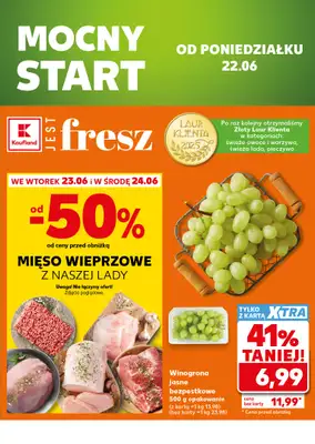 Kaufland - gazetka promocyjna Mocny Start od poniedziałku 22.06 do środy 24.06 - strona 2