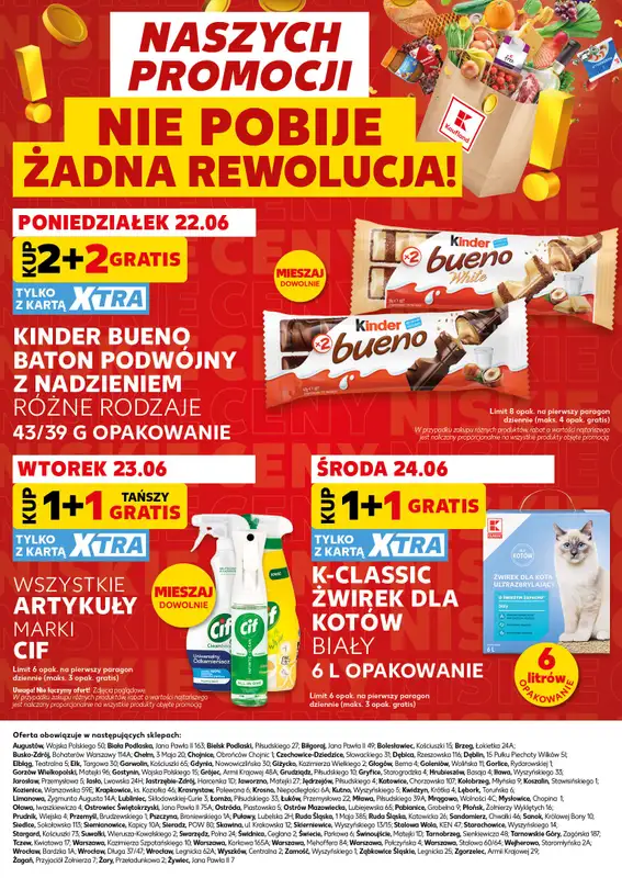 Kaufland - gazetka promocyjna Mocny Start od poniedziałku 22.06 do środy 24.06 - strona 32