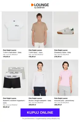 Lounge by Zalando - gazetka promocyjna Do -80% Polo Ralph Lauren od poniedziałku 22.06 do czwartku 25.06 - strona 2
