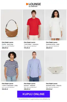 Lounge by Zalando - gazetka promocyjna Do -80% Polo Ralph Lauren od poniedziałku 22.06 do czwartku 25.06 - strona 5