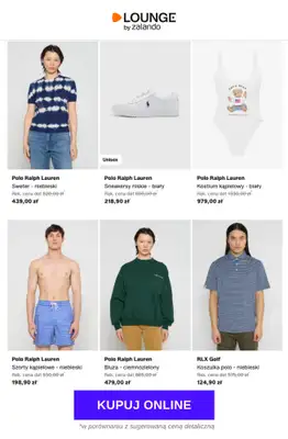 Lounge by Zalando - gazetka promocyjna Do -80% Polo Ralph Lauren od poniedziałku 22.06 do czwartku 25.06 - strona 9