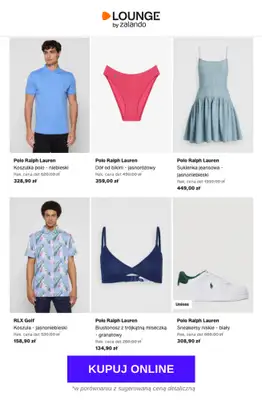 Lounge by Zalando - gazetka promocyjna Do -80% Polo Ralph Lauren od poniedziałku 22.06 do czwartku 25.06 - strona 8