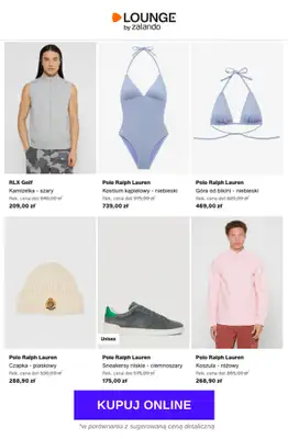 Lounge by Zalando - gazetka promocyjna Do -80% Polo Ralph Lauren od poniedziałku 22.06 do czwartku 25.06 - strona 10
