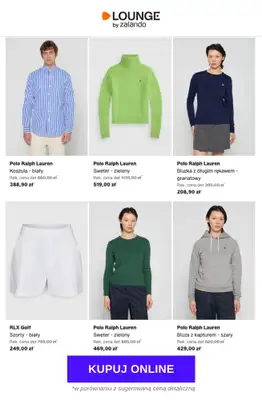 Lounge by Zalando - gazetka promocyjna Do -80% Polo Ralph Lauren od poniedziałku 22.06 do czwartku 25.06 - strona 4