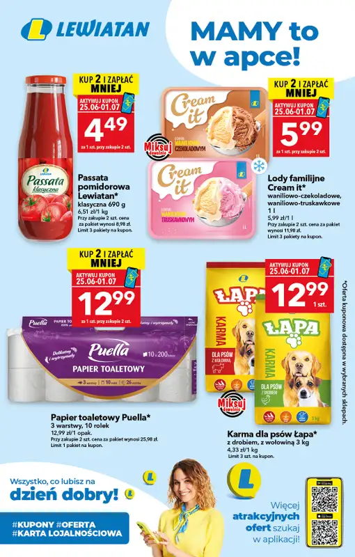LEWIATAN - gazetka promocyjna Mamy TO w appce  