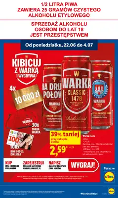 Lidl - gazetka promocyjna Oferta od poniedziałku od poniedziałku 22.06 do środy 24.06 - strona 75