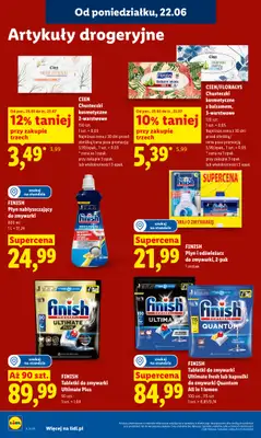 Lidl - gazetka promocyjna Oferta od poniedziałku od poniedziałku 22.06 do środy 24.06 - strona 90