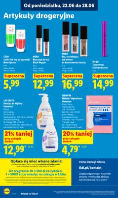 Lidl - gazetka promocyjna Oferta od poniedziałku od poniedziałku 22.06 do środy 24.06 - strona 94