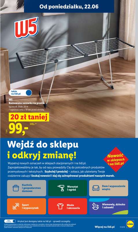 Lidl - gazetka promocyjna Oferta od poniedziałku od poniedziałku 22.06 do środy 24.06 - strona 33