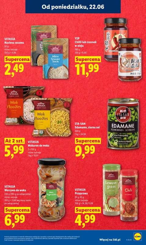 Lidl - gazetka promocyjna Oferta od poniedziałku od poniedziałku 22.06 do środy 24.06 - strona 43