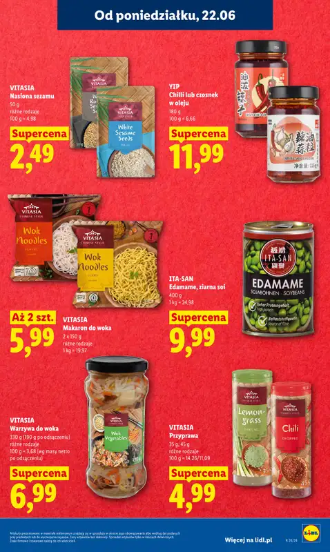 Lidl - gazetka promocyjna Oferta od poniedziałku od poniedziałku 22.06 do środy 24.06 - strona 43