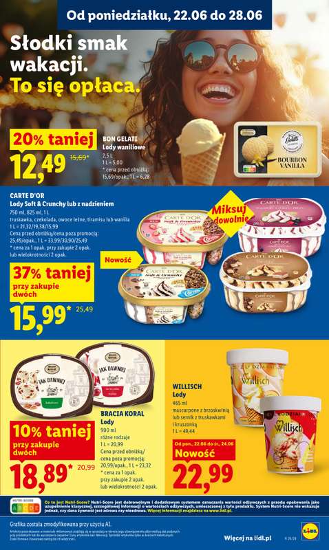 Lidl - gazetka promocyjna Oferta od poniedziałku od poniedziałku 22.06 do środy 24.06 - strona 65