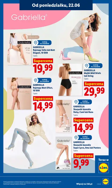 Lidl - gazetka promocyjna Oferta od poniedziałku od poniedziałku 22.06 do środy 24.06 - strona 89