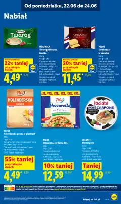 Lidl - gazetka promocyjna Oferta od poniedziałku od poniedziałku 22.06 do środy 24.06 - strona 63