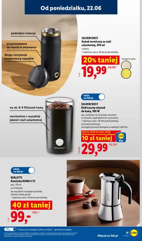 Lidl - gazetka promocyjna Katalog od poniedziałku 22.06 do soboty 27.06 - strona 13