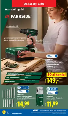 Lidl - gazetka promocyjna Katalog od poniedziałku 22.06 do soboty 27.06 - strona 48
