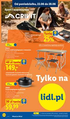 Lidl - gazetka promocyjna Katalog od poniedziałku 22.06 do soboty 27.06 - strona 6