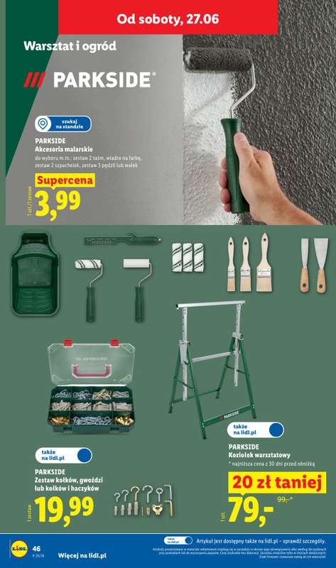 Lidl - gazetka promocyjna Katalog od poniedziałku 22.06 do soboty 27.06 - strona 54
