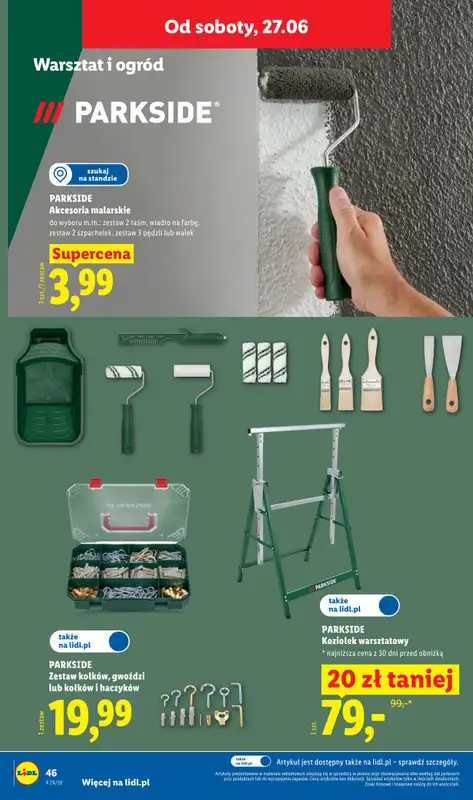 Lidl - gazetka promocyjna Katalog od poniedziałku 22.06 do soboty 27.06 - strona 54