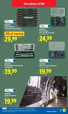 Lidl - gazetka promocyjna Katalog od poniedziałku 22.06 do soboty 27.06 - strona 51