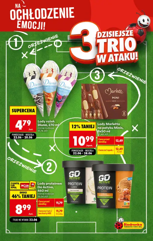 Biedronka - gazetka promocyjna Wtorkowe kibicowanie   - strona 3