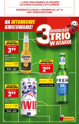 Biedronka - gazetka promocyjna Wtorkowe kibicowanie od wtorku 23.06 do wtorku 23.06 - strona 2