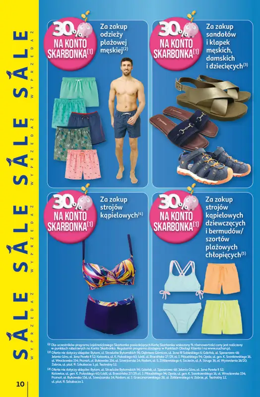 Auchan - gazetka promocyjna Gazetka 30 Lat Hipermarket Auchan od czwartku 25.06 do środy 01.07 - strona 10