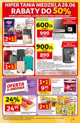 Auchan - gazetka promocyjna Gazetka 30 Lat Hipermarket Auchan od czwartku 25.06 do środy 01.07 - strona 3