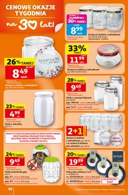 Auchan - gazetka promocyjna Gazetka 30 Lat Hipermarket Auchan od czwartku 25.06 do środy 01.07 - strona 38