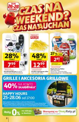Auchan - gazetka promocyjna Gazetka 30 Lat Hipermarket Auchan od czwartku 25.06 do środy 01.07 - strona 2