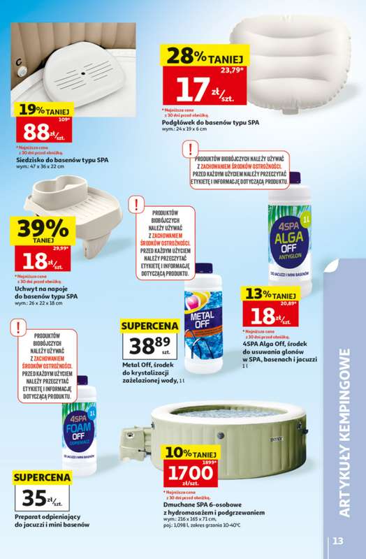 Auchan - gazetka promocyjna Gazetka 30 Lat Hipermarket Auchan od czwartku 25.06 do środy 01.07 - strona 13