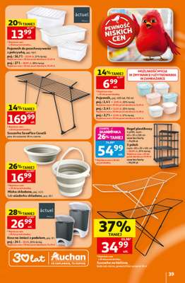 Auchan - gazetka promocyjna Gazetka 30 Lat Hipermarket Auchan od czwartku 25.06 do środy 01.07 - strona 39
