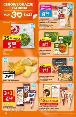 Auchan - gazetka promocyjna Gazetka 30 Lat Hipermarket Auchan od czwartku 25.06 do środy 01.07 - strona 28