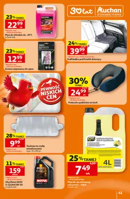 Auchan - gazetka promocyjna Gazetka 30 Lat Hipermarket Auchan od czwartku 25.06 do środy 01.07 - strona 41