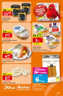 Auchan - gazetka promocyjna Gazetka 30 Lat Hipermarket Auchan od czwartku 25.06 do środy 01.07 - strona 23