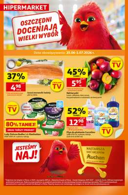Auchan - gazetka promocyjna Gazetka 30 Lat Hipermarket Auchan od czwartku 25.06 do środy 01.07