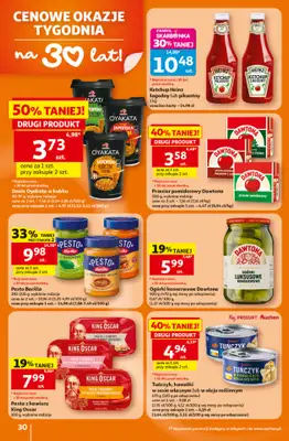 Auchan - gazetka promocyjna Gazetka 30 Lat Hipermarket Auchan od czwartku 25.06 do środy 01.07 - strona 30