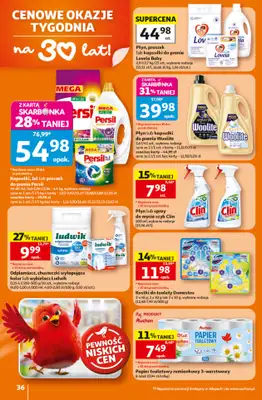 Auchan - gazetka promocyjna Gazetka 30 Lat Hipermarket Auchan od czwartku 25.06 do środy 01.07 - strona 36