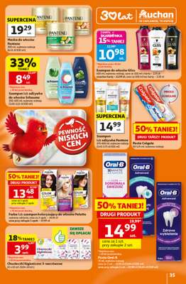 Auchan - gazetka promocyjna Gazetka 30 Lat Hipermarket Auchan od czwartku 25.06 do środy 01.07 - strona 35