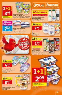 Auchan - gazetka promocyjna Gazetka 30 Lat Hipermarket Auchan od czwartku 25.06 do środy 01.07 - strona 25