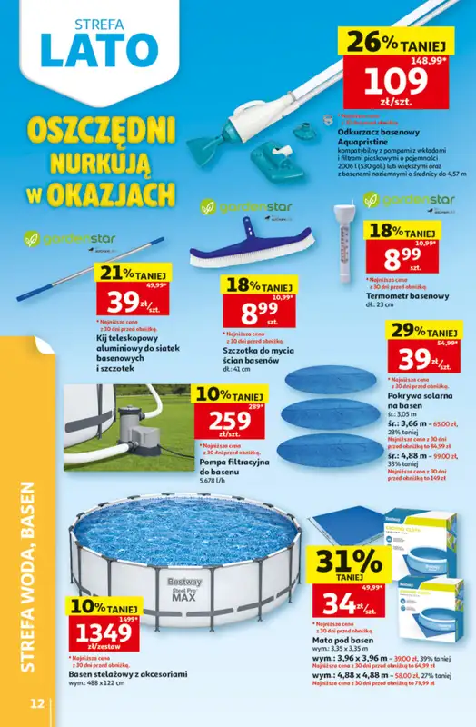 Auchan - gazetka promocyjna Gazetka 30 Lat Hipermarket Auchan od czwartku 25.06 do środy 01.07 - strona 12