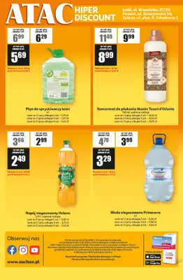 Auchan - gazetka promocyjna Gazetka ATAC Hiper Discount od czwartku 25.06 do środy 15.07 - strona 4