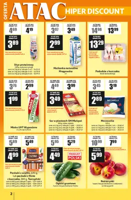 Auchan - gazetka promocyjna Gazetka ATAC Hiper Discount od czwartku 25.06 do środy 15.07 - strona 2