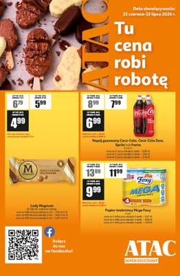 Auchan - gazetka promocyjna Gazetka ATAC Hiper Discount od czwartku 25.06 do środy 15.07