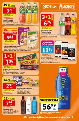 Auchan - gazetka promocyjna Gazetka 30 Lat Supermarket Auchan od czwartku 25.06 do środy 01.07 - strona 7