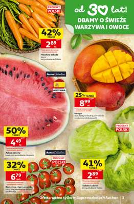 Auchan - gazetka promocyjna Gazetka 30 Lat Supermarket Auchan  do środy 01.07 - strona 3