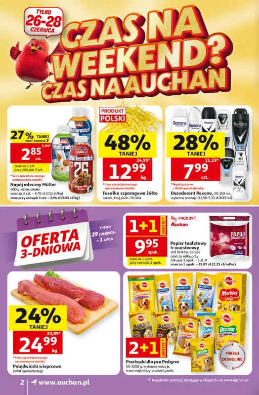 Auchan - gazetka promocyjna Gazetka 30 Lat Supermarket Auchan   - strona 2
